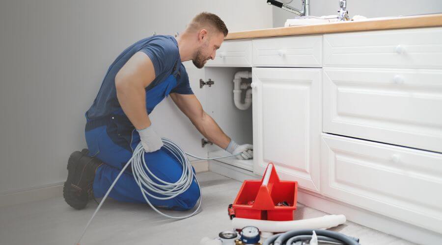 Professional clogged toilet repair in Washburn, MO